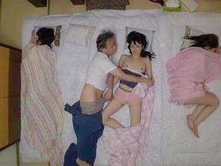 JAV Porn Video Featuring a Lewd and Horny Encounter Between a Stepdad and Two Teens