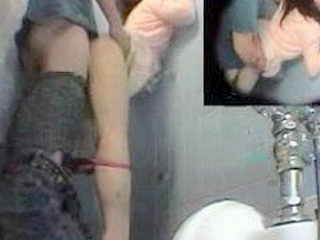 Steamy Toilet Threesome - Nippon Teens Get Fucked in Tokyo XXX